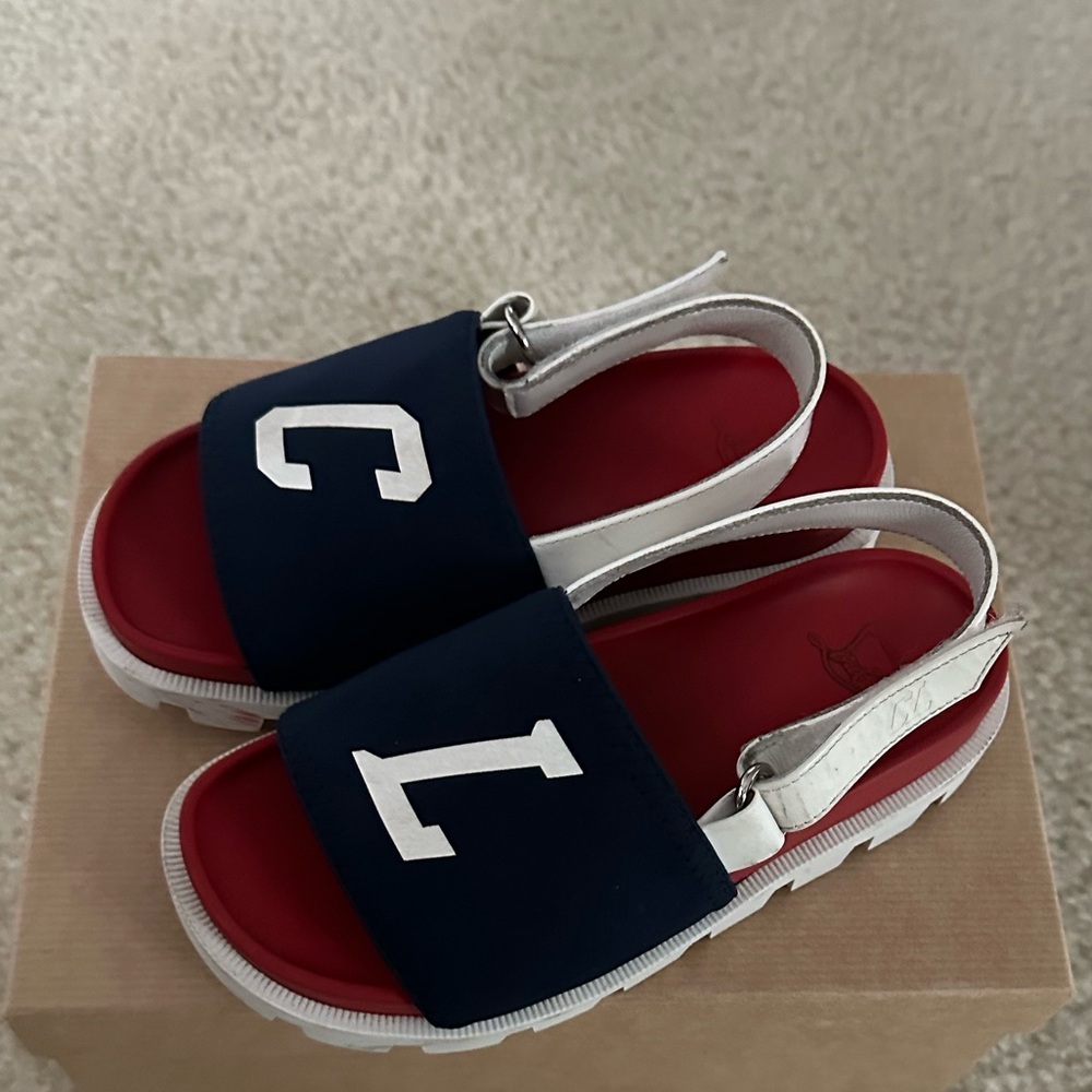 Christian Louboutin Louloubibi Flat in Multi-Color